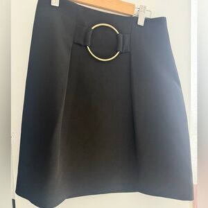 C/MEO Collective Black A-Line Skirt